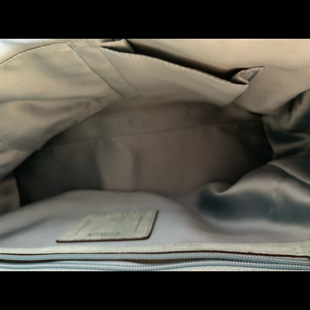 Authentic Coach Python Trimmed Handbag. - image 4